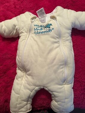 Baby Merlin’s Magic Sleepsuit - Cream - Size Small